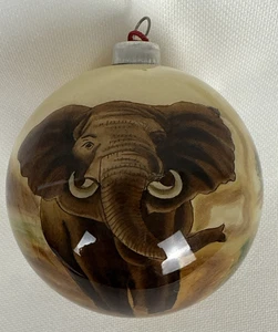Le Bien Adorno de Navidad - Elefante en la naturaleza, sin fecha, con caja - Imagen 1 de 7