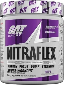 GAT Nitraflex Advanced Original Formula 30 Servings 3 Flavors - LIMITED SUPPLY - Picture 1 of 9