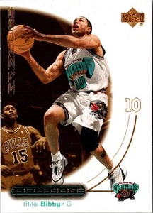 Carta Basket 2000 Upper Deck Ovation Mike Bibby #58 Vancouver Grizzlies - Foto 1 di 2