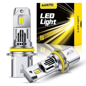AUXITO 9007 HB5 LED Headlight Bulbs High Low Beam 330000LM White Super Bright 2X - Picture 1 of 10