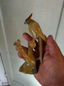Vintage onyx bird - Picture 1 of 4