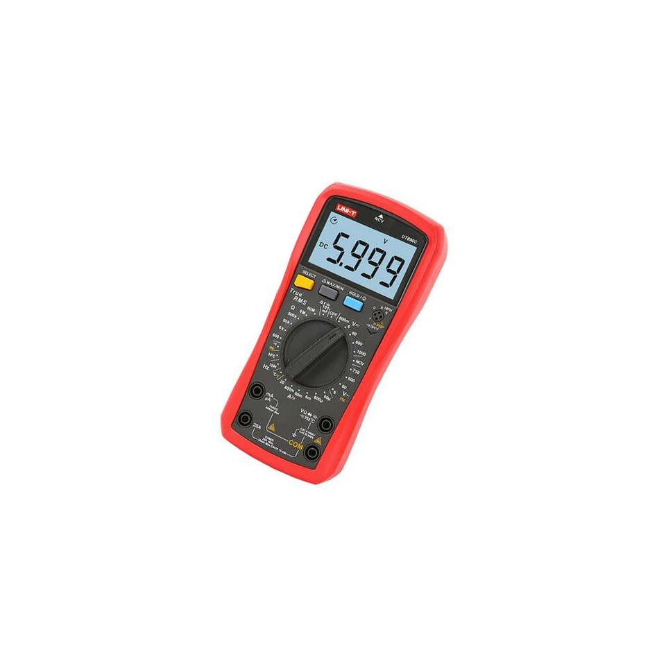 UT890C Digitaler Multimeter LCD (6000) beleuchtet True RMS UNI-T