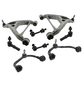 8 Pc Upper & Lower Control Arms Outer Tie Rods Sway Bars Kit for Ford Expedition - Picture 1 of 11