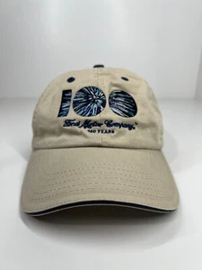 Ford Motor Company 100 Years cap hat beige adjustable one size fits most - Picture 1 of 12