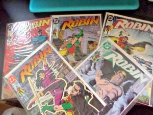 5 ROBIN COMICS 1991 Nagelneue Hüllen und Tafeln - Bild 1 von 1