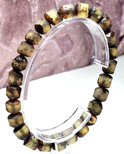 PULSERA DE ÁMBAR BÁLTICO REAL CRUDO - Imagen 1 de 9