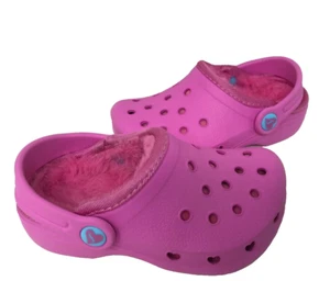Skechers Toddler's Girl's Heart Charmer Pink Lined Clogs Size:10 #308015N 102L - Picture 1 of 5
