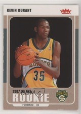 2007-08 Fleer Glossy Kevin Durant #212 Rookie RC