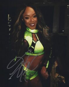 Alicia Fox Autographed Signed 8x10 Wrestling Photo - WWE NXT Diva - w/COA