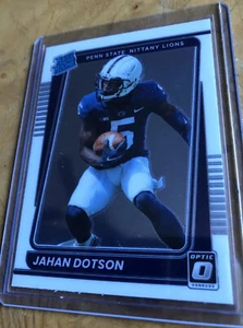 Jahan Dotson RC 2022 Panini Chronicles Donruss Optic Draft Picks Rated Rookie - Picture 1 of 4