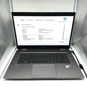 HP ZBook Studio G5 15" 4K| i7-9850H 2.6GHz | 16GB | Quadro P1000 | Sin SSD | LEER - Imagen 1 de 8