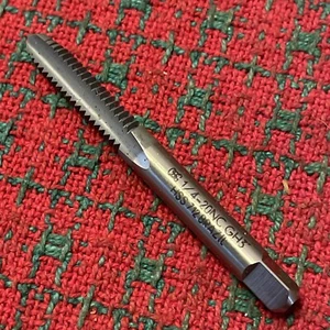 1/4 - 20 GH3 2 FLÖTE Gewindebohrer ZINNBESCHICHTET OSG NEU NOS - Bild 1 von 6