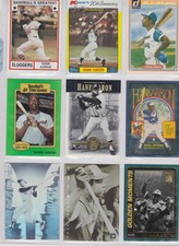 HANK AARON  1980s/90s Topps Special Cards & Reprints Lot of 13 Cards MINT