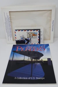 Libro con estampillas de USPS Aviation Pioneers A colección de estampillas de EE. UU. - Imagen 1 de 5