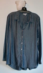 ZOZO Chambray Shirt, Mid Denim, Large, NWT - Picture 1 of 3