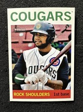 ROCK SHOULDERS #138 2013 Topps Heritage Minor League Edition QTY Rookie/Prospect