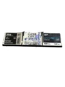 Lexar 256GB Professional 3500x CFast 2.0 Plus other cards shown in pictures! - Picture 1 of 3