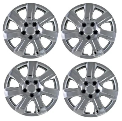 NEW CHROME 16" Hubcaps Wheelcover SET for 2010-2013 Mazda 3 - Image 1 of 2