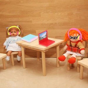 30Pcs Dollhouse Accessories 1/12 Scale Dollhouse Phone Laptop Headset Glasses - Picture 1 of 8