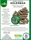 [idHerb] CAPSULE rhumatisme officinal Kelembak capsule naturelle à base de plantes biologiques