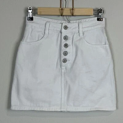 Minifalda J. Galt Brandy Melville blanca con botones OS Foto 1 de 4