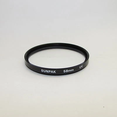 Genuine Sunpak UV 58 mm Lens Filter Made in Japan S311455 - Image 1 of 2