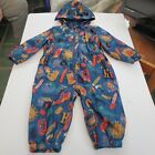 TU Puddle Rain Suit Fleece Lined 12-18 Months Baby Kids Excellent Condition