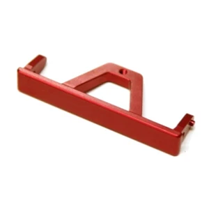 STRC CNC Machined Aluminum Rear Chassis Rail Brace Red : SCX10 / SCX10 II - Picture 1 of 1