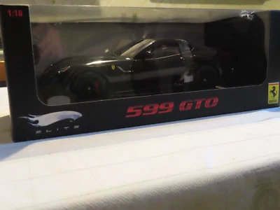 Ferrari 599 GTO 2010 scala 1/18 Hot Wheels Elite Limited Edition rara affare - Immagine 1 di 4