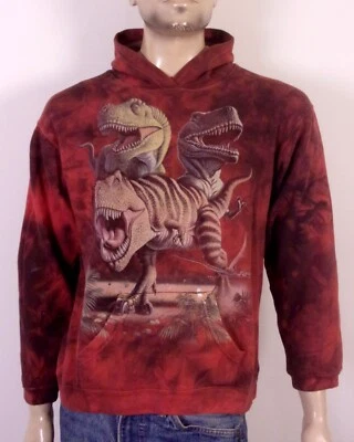 Sudadera con Capucha Tyrannosaurus YXL / M The Mountain Dinosaurs T Rex De Colección Usada en Excelente Condición Foto 1 de 4