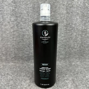 Awapuhi Paul Mitchel Wild Ginger Hair Repair Keratin Cream Rinse 33.8 Oz Liter - Picture 1 of 6