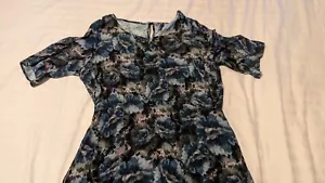 Floral Maternity Dress, Seraphine Size 12-Made in Portugal - Picture 1 of 6