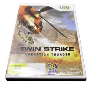 Twin Strike Operation Thunder Nintendo Wii PAL *No Manual* Wii U Compatible - Picture 1 of 2