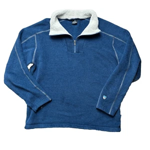 Pullover polar azul marino con cremallera 1/4 X-Large para mujer Kuhl - Imagen 1 de 7