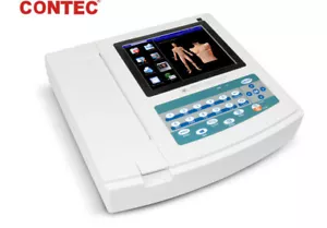 Portable 12 Channel Lead EKG Máquina de ECG Machine Electrocardiograph ECG1200G - Picture 1 of 9