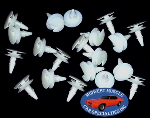 77-92 GM Chevy Cadillac Oldsmobile Interior Door Panel Trim Clip Retainer 20pc A - Picture 1 of 7