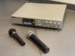 Mixeur KARAOKE HAYAMA DA-809G Microphones HAYAMA HQ-85 SHURE PG58 Fonctionne - Afbeelding 1 van 22