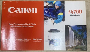 NEW Canon i470D Photo Inkjet Printer - Picture 1 of 3