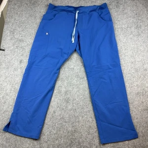 Pantalone Fichi Donna XL Blu Kade Cargo Scrub Medico Lavoro Infermiere T21004 - Foto 1 di 13