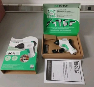 Black + Decker Reviva 4V Screwdriver  - Picture 1 of 4