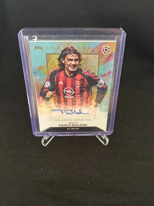 2023-24 Topps Paolo Maldini - AC Milan Inception Auto /49 - Picture 1 of 2