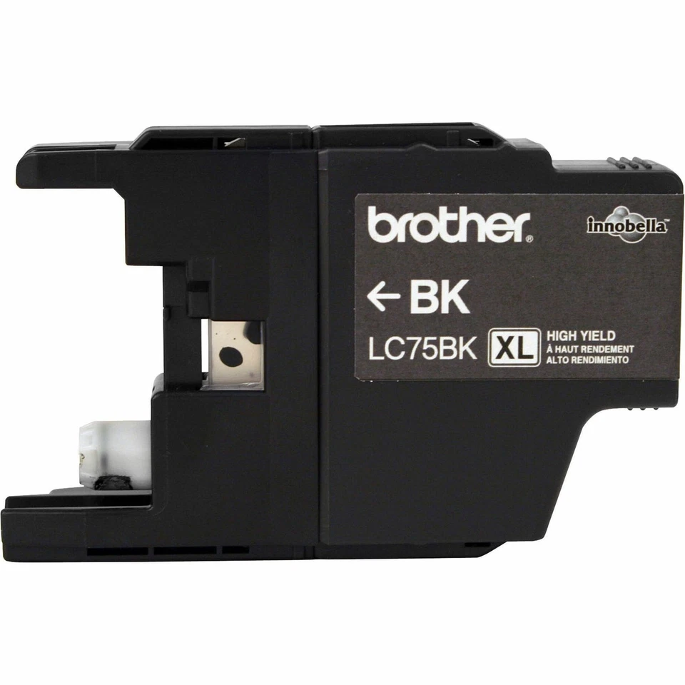 Brother LC75BK Original Ink Cartridge (LC75BK) - Image 1 of 4