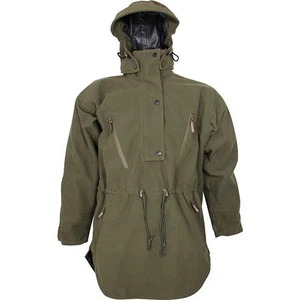 Chaqueta impermeable Jack Pyke Argyll Smock para hombre abrigo con capucha de caza - verde musgo - Imagen 1 de 2
