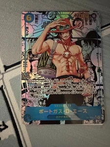 Portgas D. Ace (Manga Alt Art) OP13-119 SEC Carrying on His Will Japanese Card - Bild 1 von 10