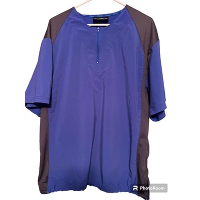 Chaqueta pulóver Wilson de béisbol con cremallera 1/4 para hombre - talla grande Foto 1 de 4