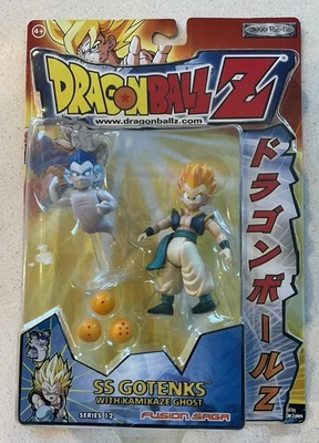 SS GOTENKS DRAGONBALL Z Saga Fusiana SERIE 12 con KAMIKAZE GHOST Jakks Pacific Foto 1 de 4
