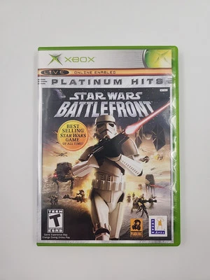 Star Wars Battlefront Xbox Complete CIB Platinum Hits - Image 1 of 4