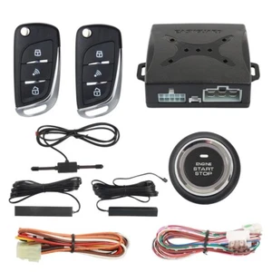 EASYGUARD pke car alarm security remote starter push to start button anti-theft - Foto 1 di 8