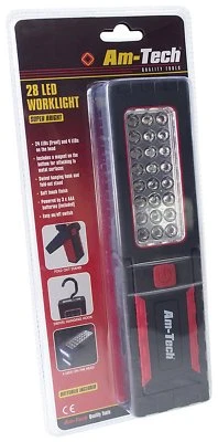 Amtech S8009 28 LED Worklight arbeitsleuchte arbeitslicht arbeitslampe lampe  - Bild 1 von 2