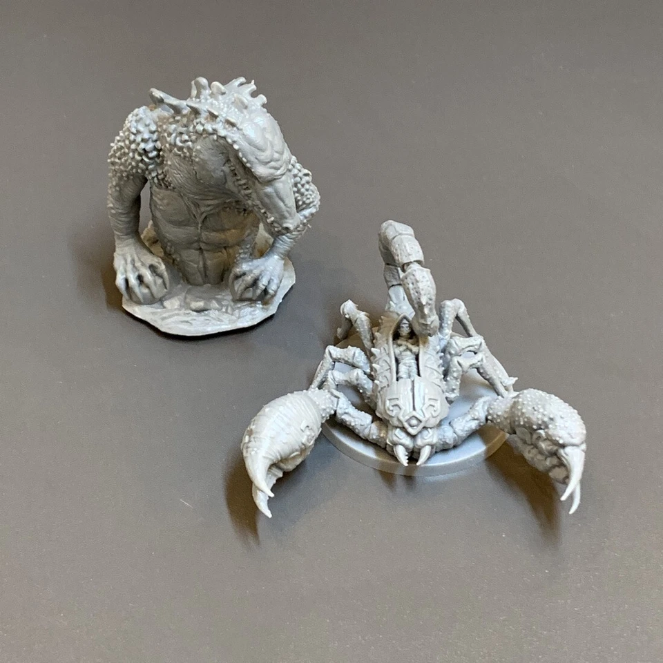 Giant Scorpion & Apep Guardians Miniatures Ankh: Gods of Egypt Board Game TRPG  - Image 1 of 4